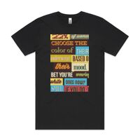 AS Colour Mens Block T shirt Thumbnail