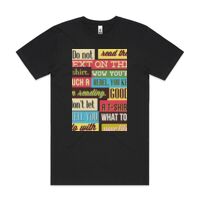 AS Colour Mens Block T shirt Thumbnail