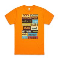 AS Colour Mens Block Safety Tee Thumbnail