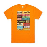 AS Colour Mens Block Safety Tee Thumbnail