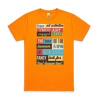 AS Colour Mens Block Safety Tee Thumbnail