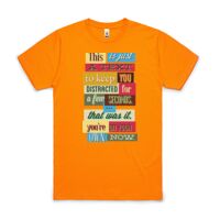 AS Colour Mens Block Safety Tee Thumbnail