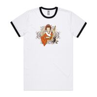 AS Colour Mens Staple Ringer Tee Thumbnail
