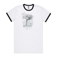 AS Colour Mens Staple Ringer Tee Thumbnail