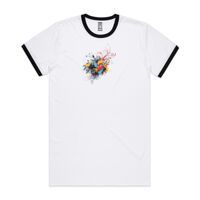 AS Colour Mens Staple Ringer Tee Thumbnail